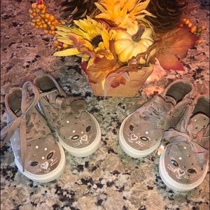 TWINS SET GAP Mid Top Cat Zip Lace Shoes